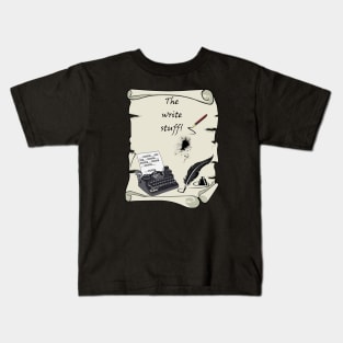 The Write Stuff Kids T-Shirt